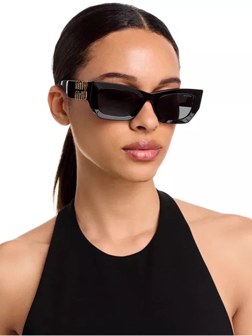 MIU MIU Rectangle Sunglasses, 53mm